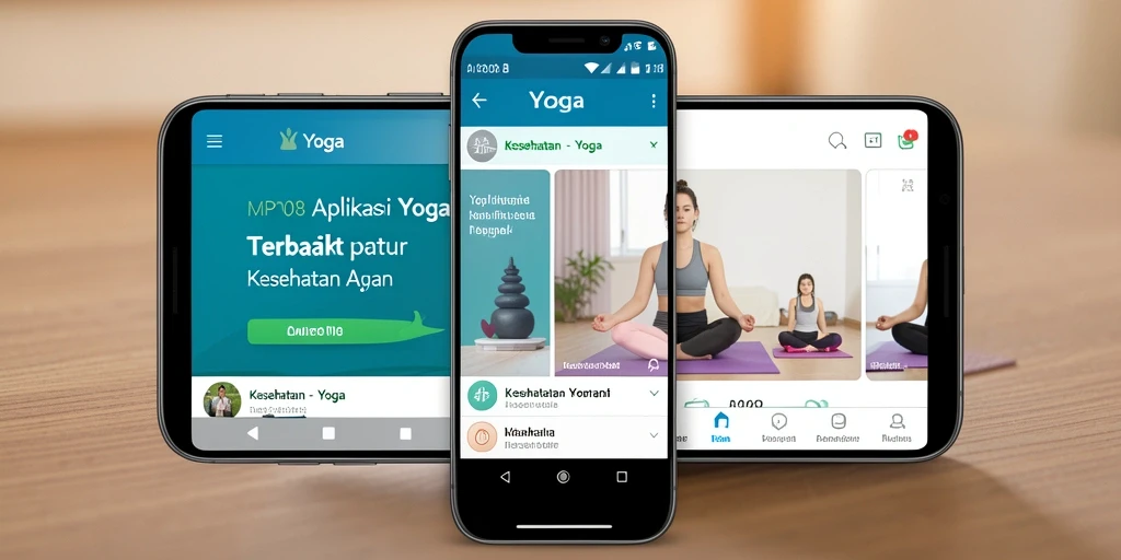 Antarmuka MPO08 yang ramah pengguna dengan berbagai fitur yoga.